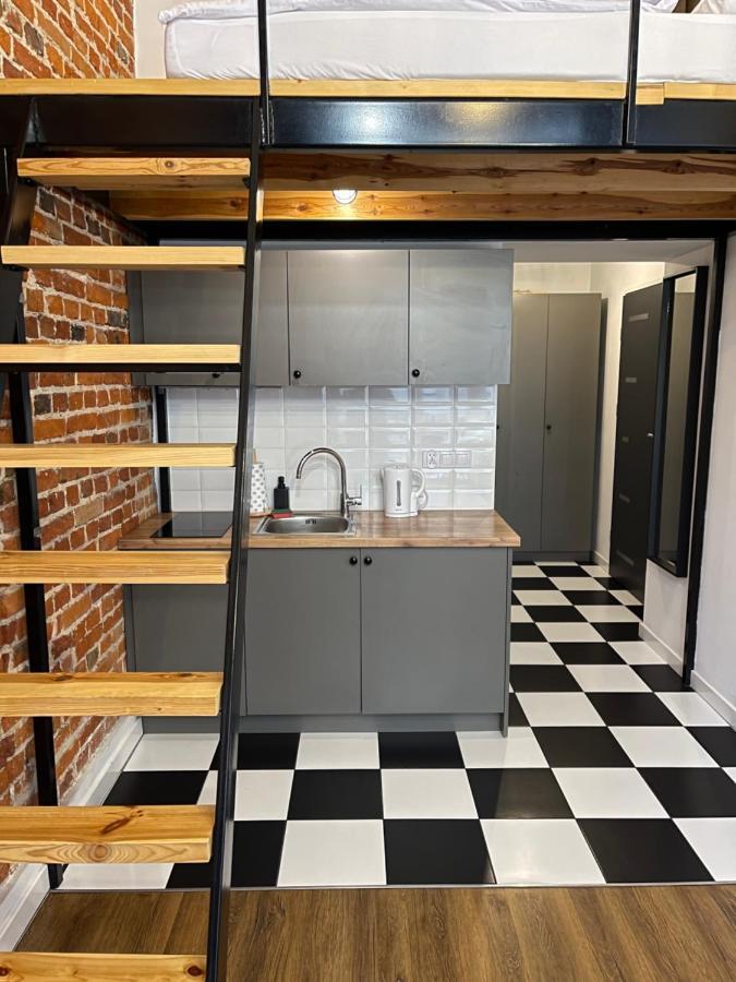 우치 Urokliwy Loft W Ncl Kamienica Vabank Nr 18 아파트 외부 사진